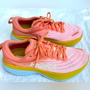 Women’s Hoka Bondi 8.  Size 8.5.  Excellent lightly- used pre owned condition.